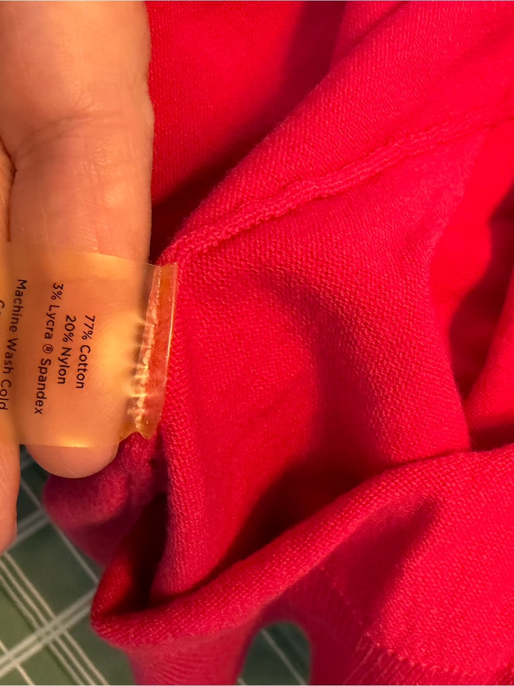 Talbots Hot Pink Button-Front Cardigan - Picture 4 of 4